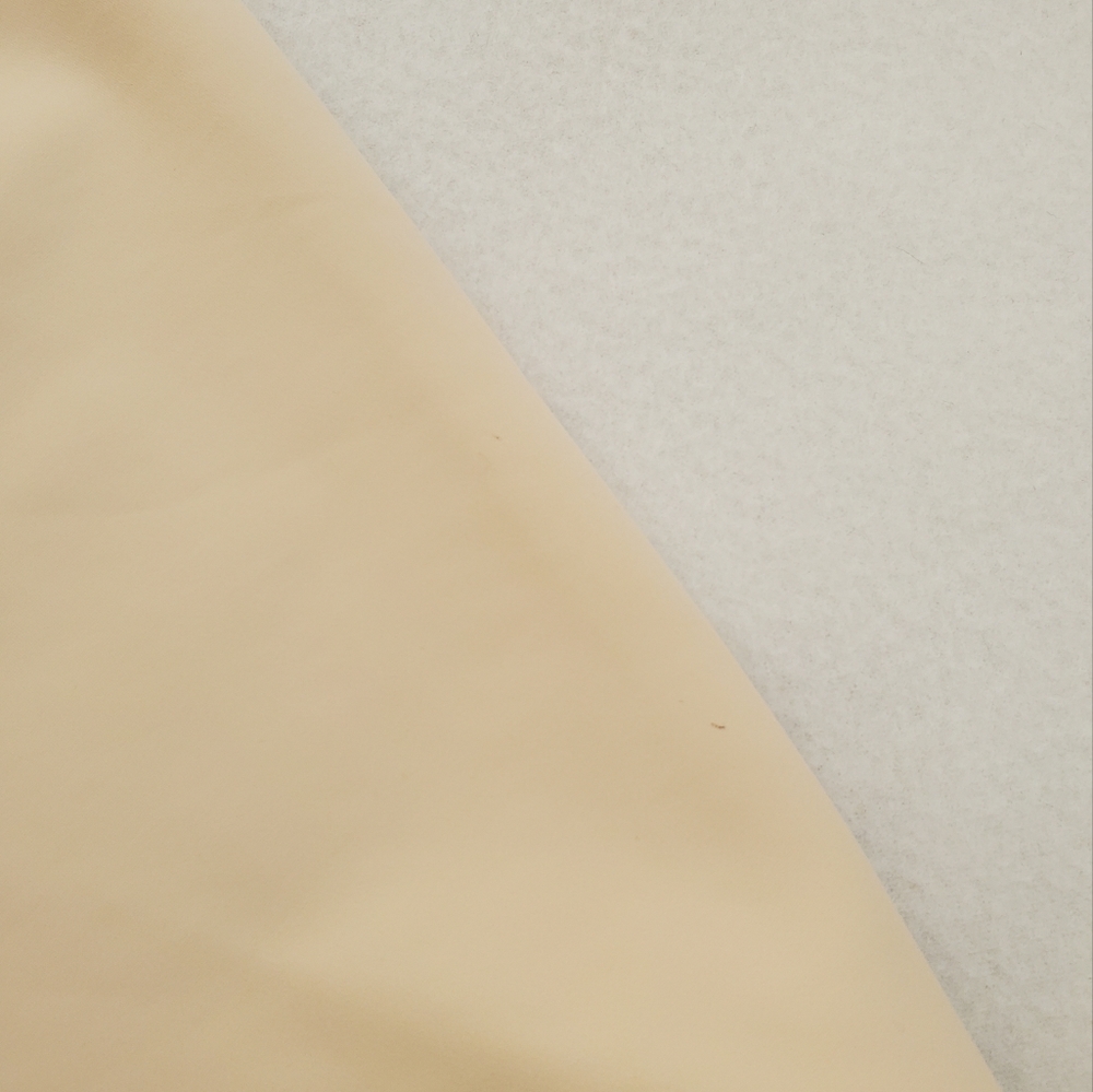 NWT Zara Long Sleeve Neoprene Cream Mini Dress - Picture 10 of 12